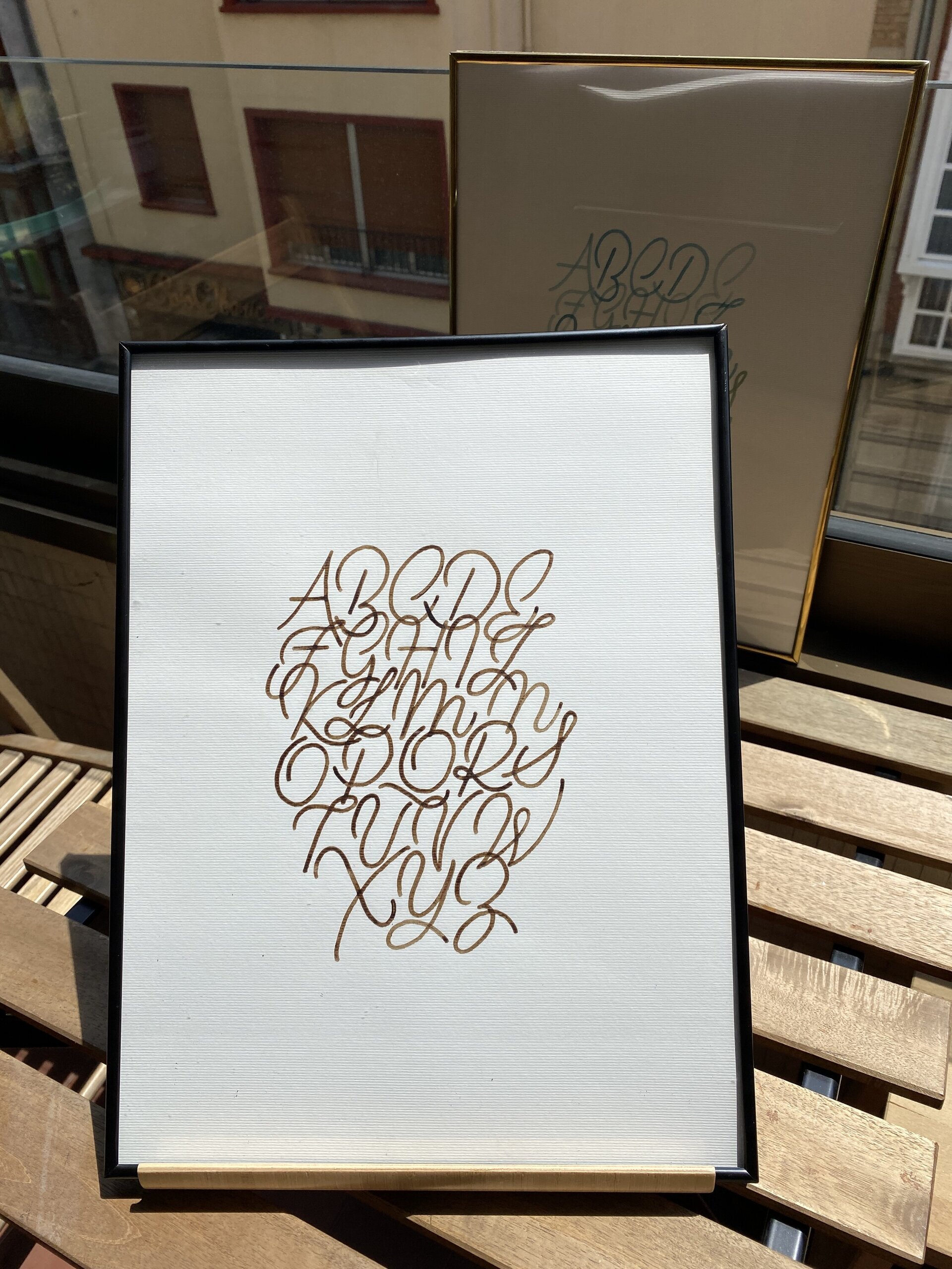 Lámina ABC redonda - 2