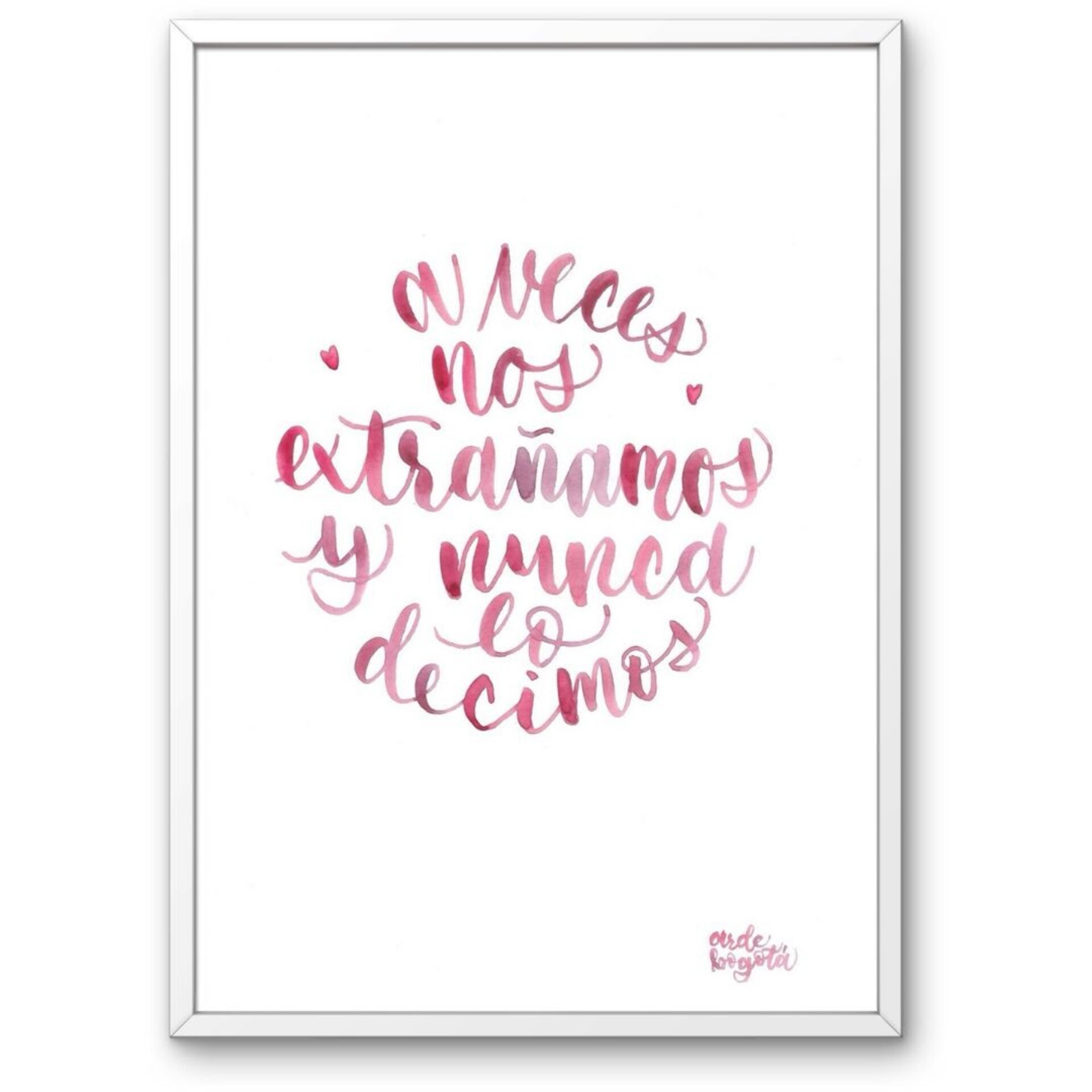 Lámina LC "A veces" - 3