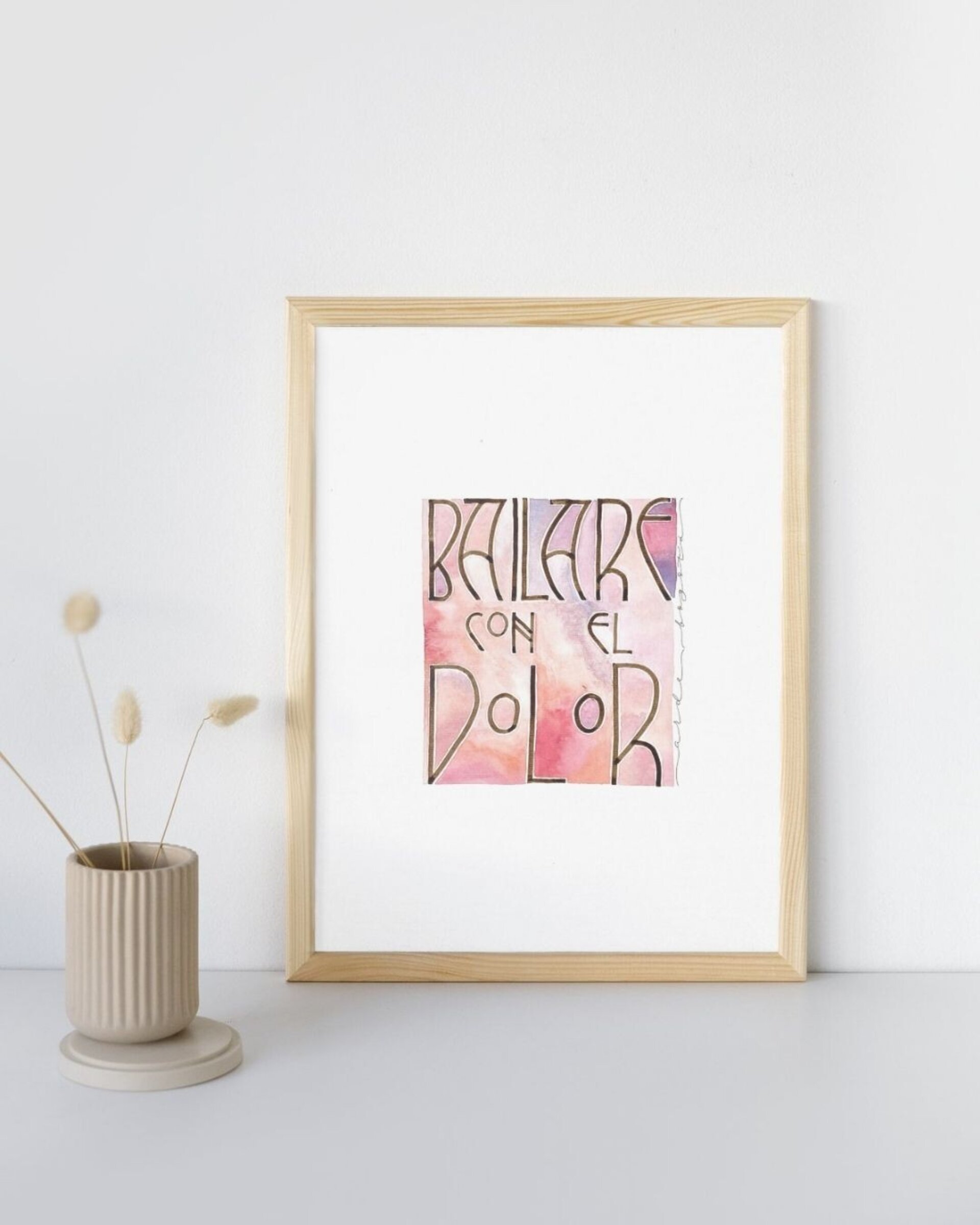 Lámina A3 "Dolor" - 4