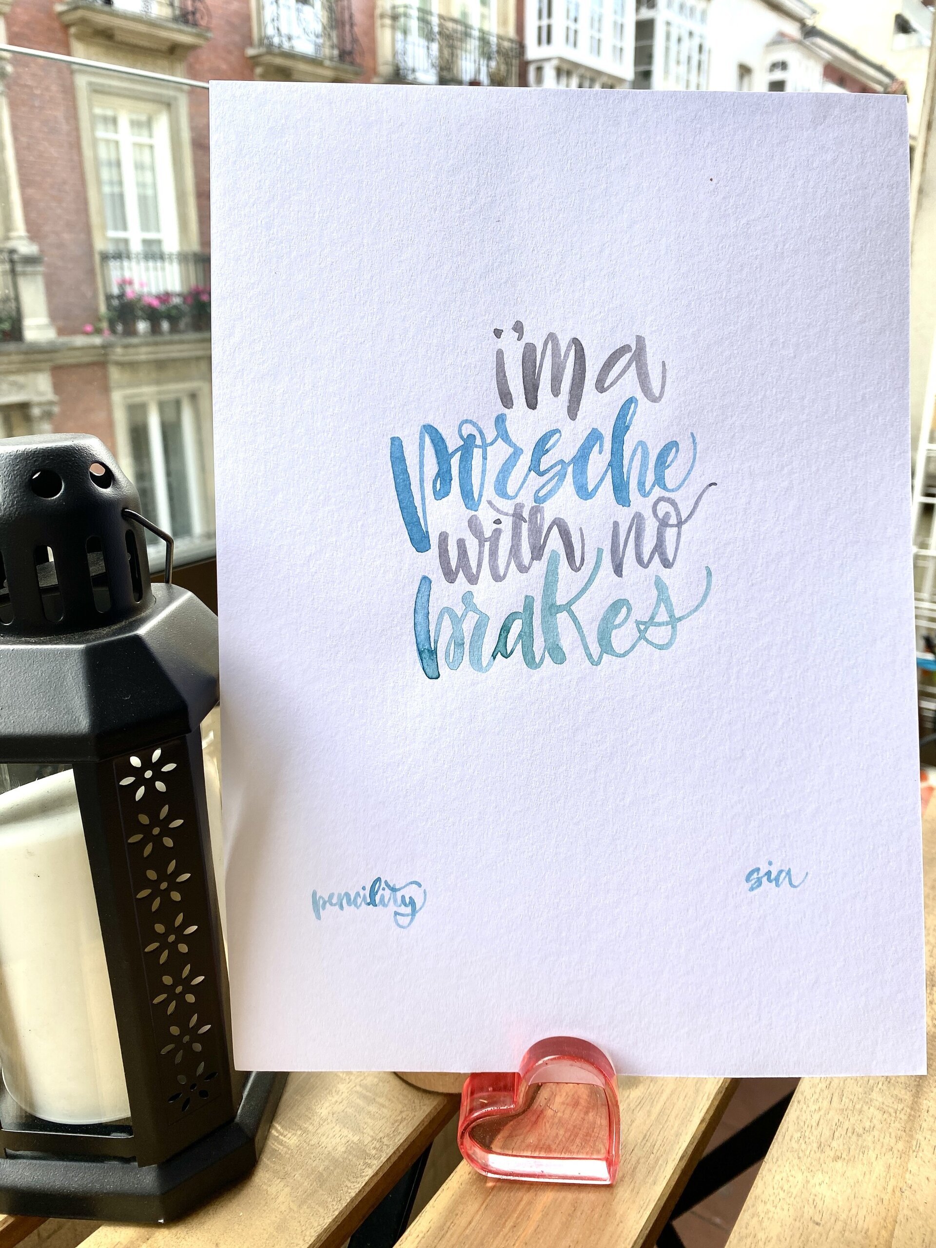 Lámina A4 "Porsche" - 3