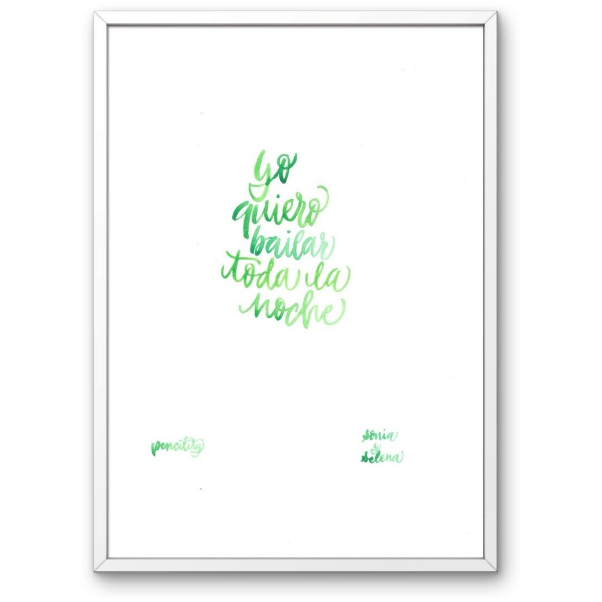 Lámina A4 "Yo quiero bailar" - 4