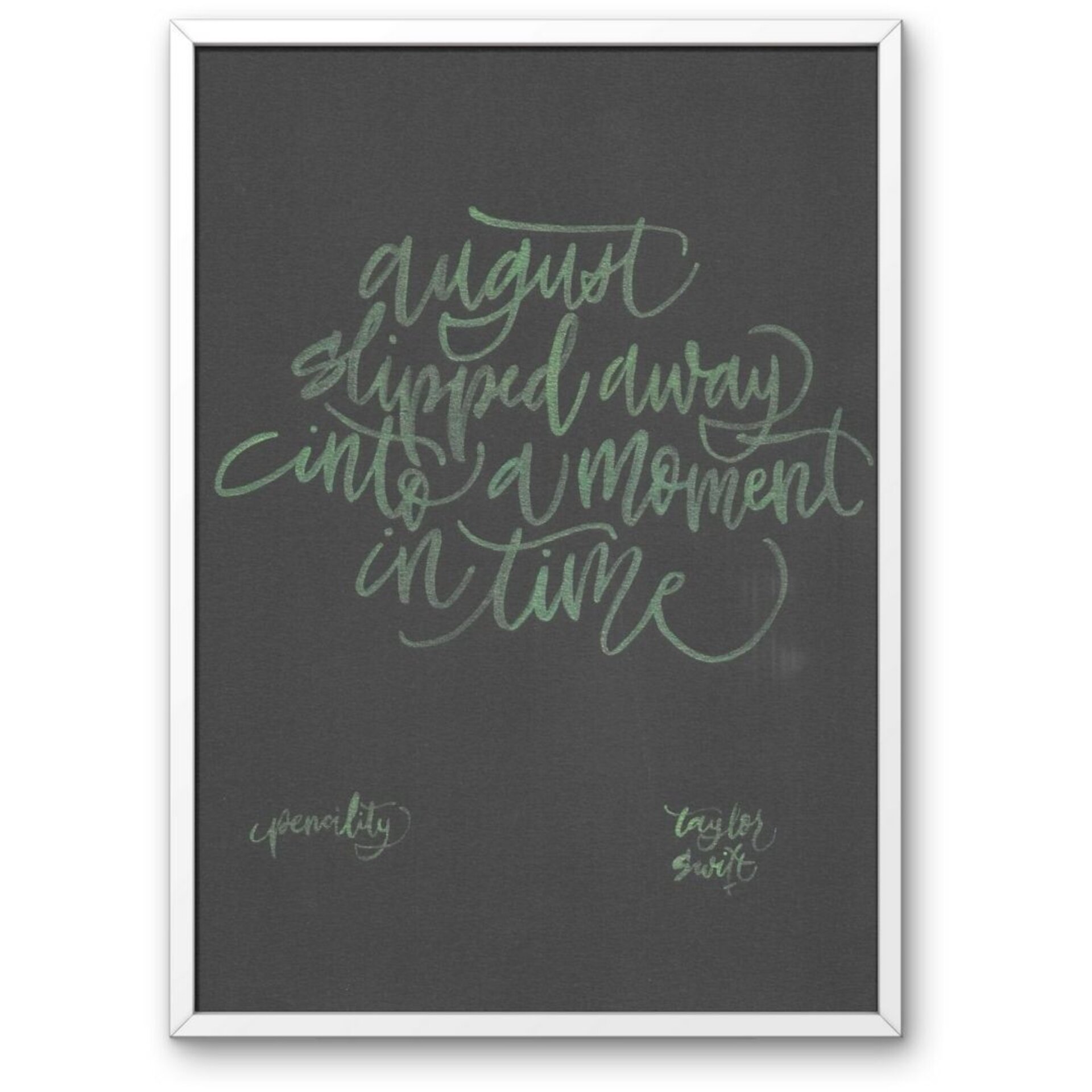 Lámina A4 "August" - 4