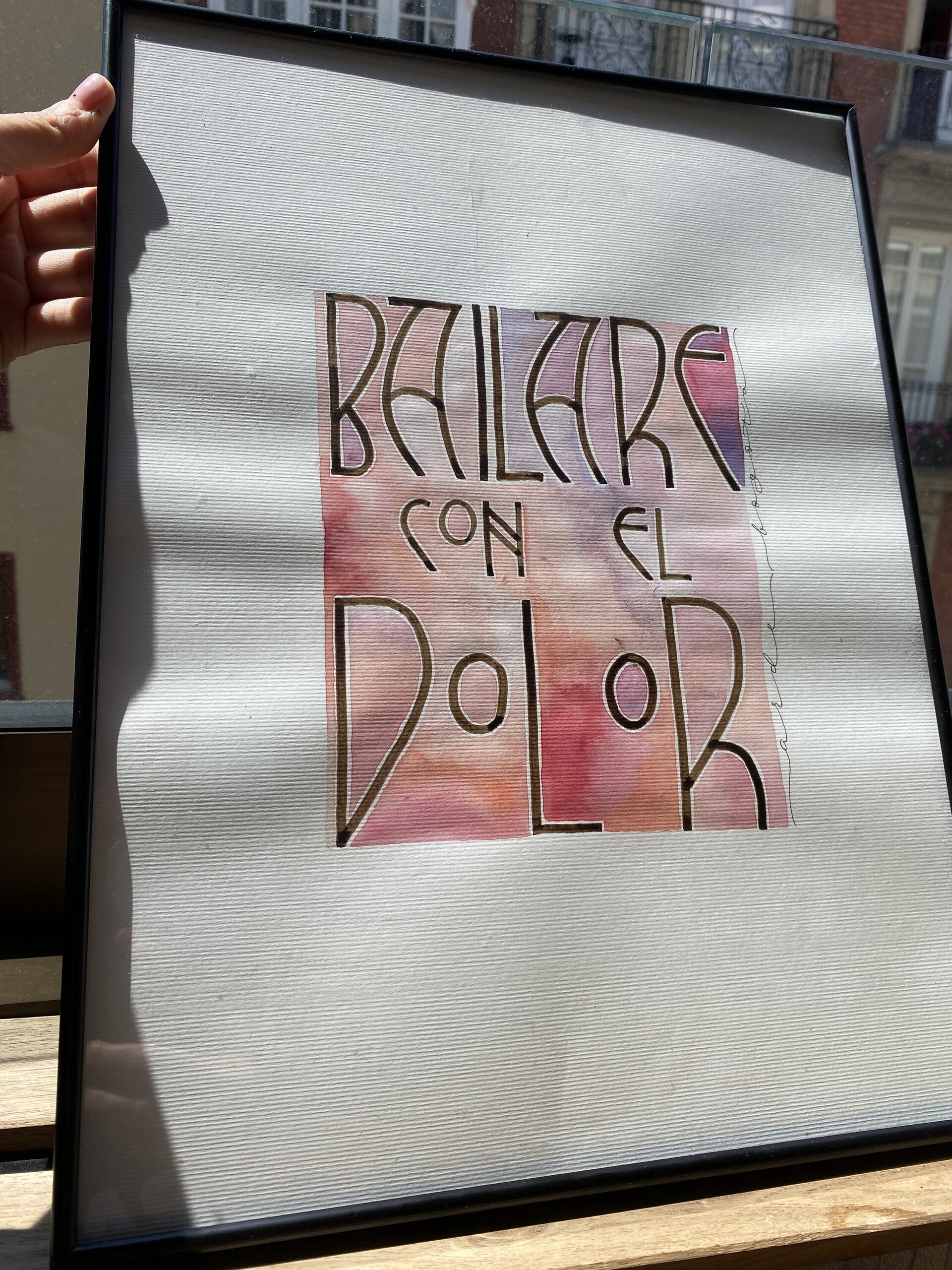 Lámina A3 "Dolor" - 2