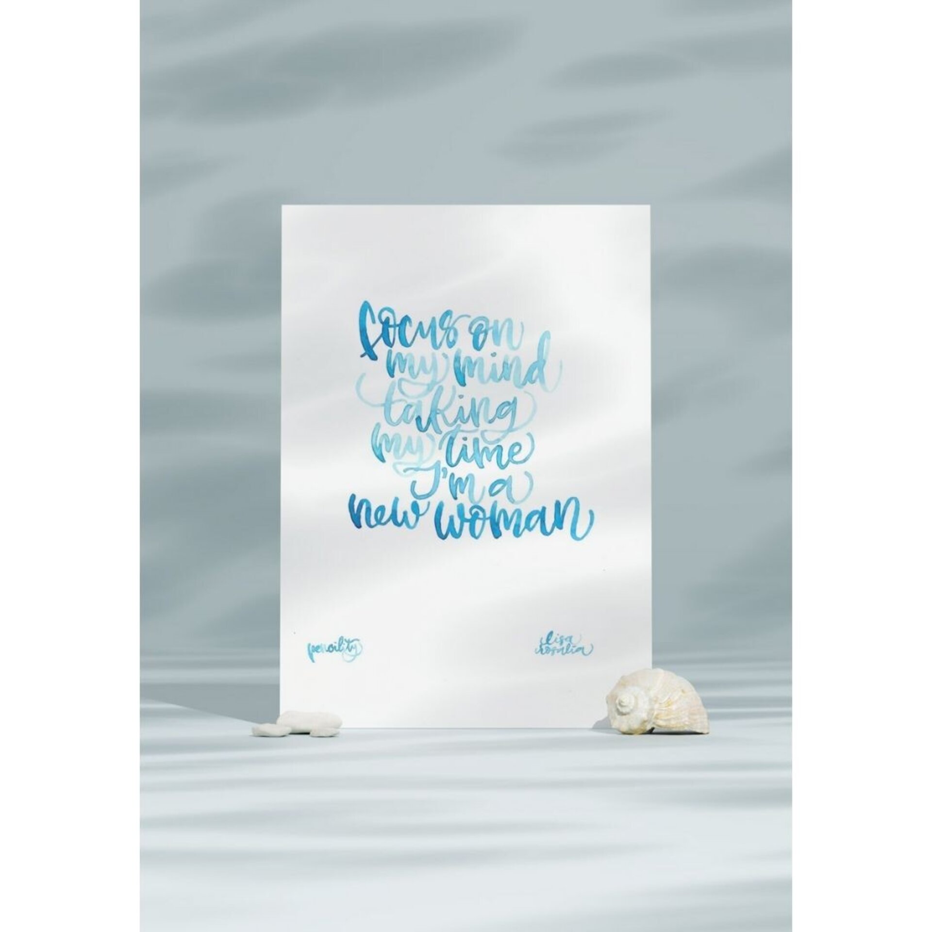 Lámina A4 "New woman" - 2