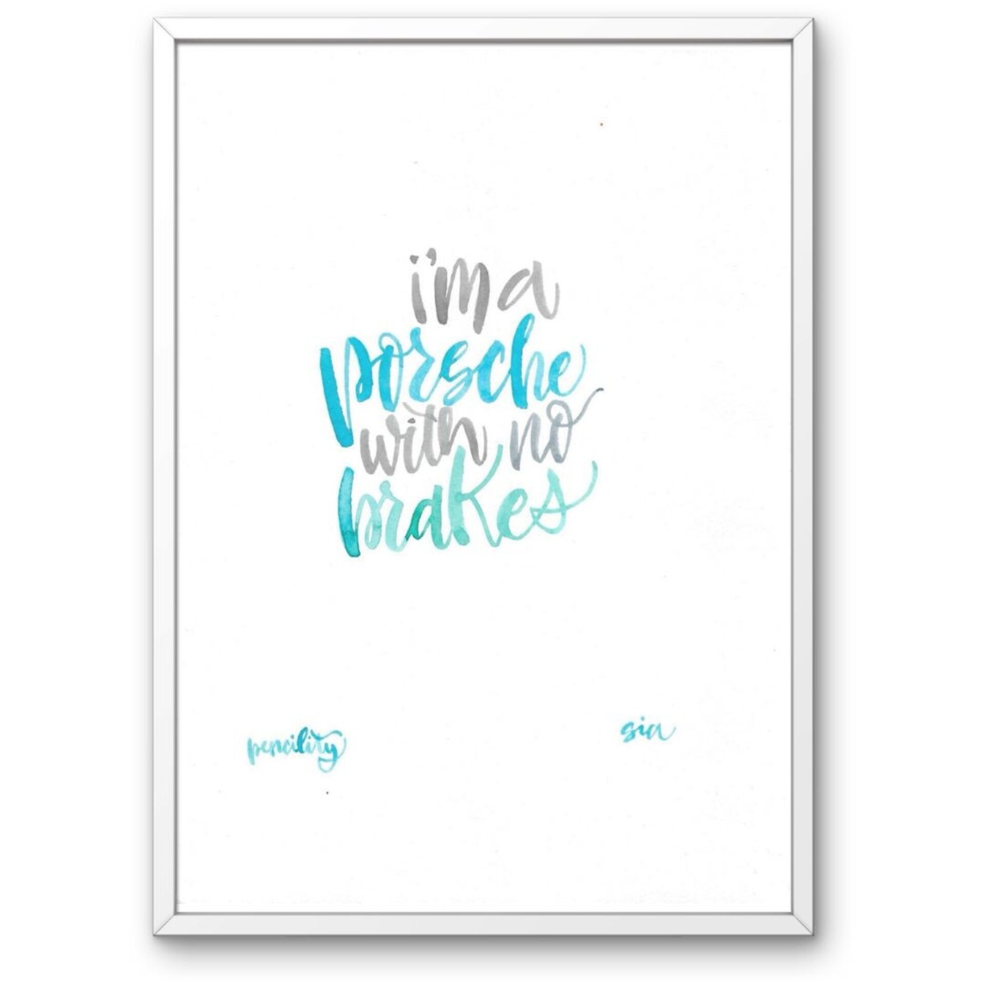 Lámina A4 "Porsche" - 4