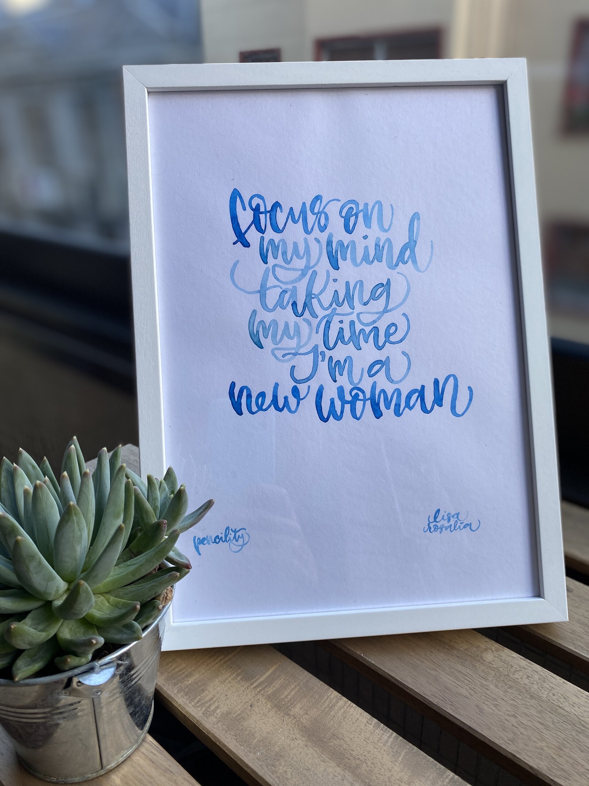 Lámina A4 "New woman" - 3